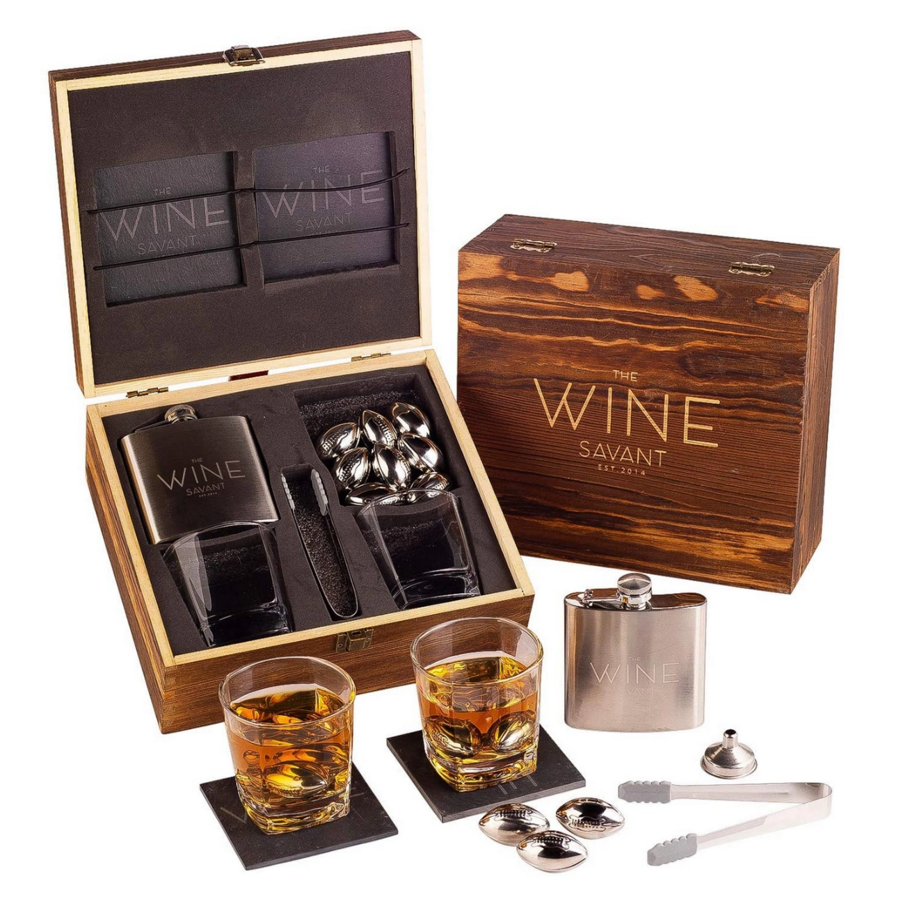 Whiskey Set Gift Crate – Moms + Babes Box