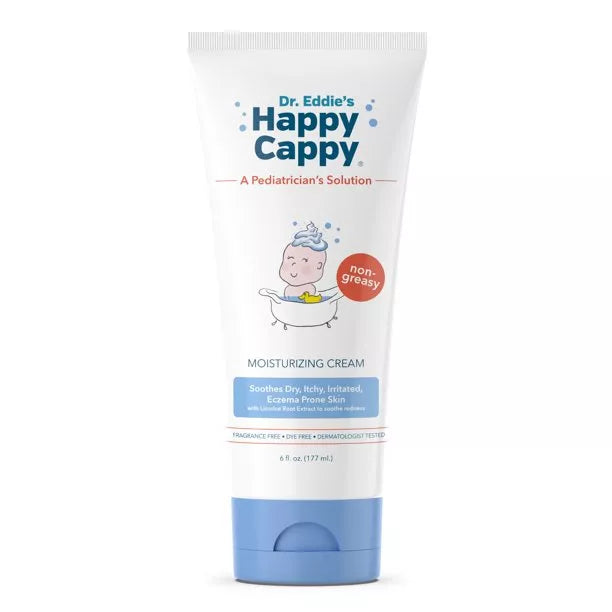 Happy Cappy Moisturizing Cream for Eczema Prone Skin Tube