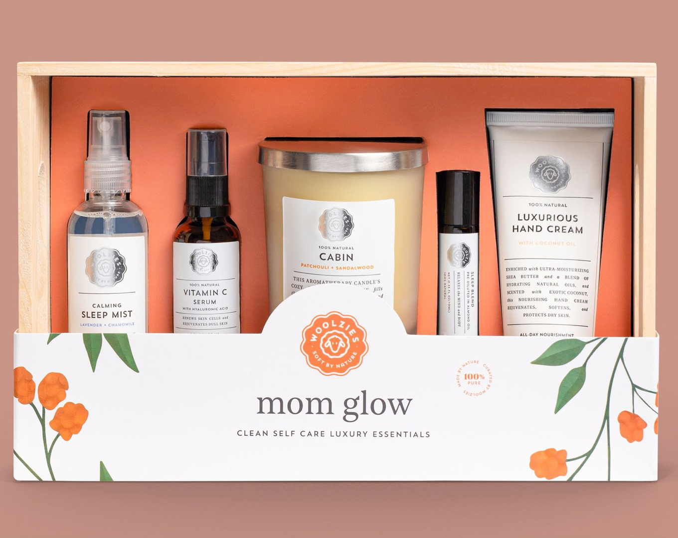 Mom Glow Self Care Luxury Gift Box
