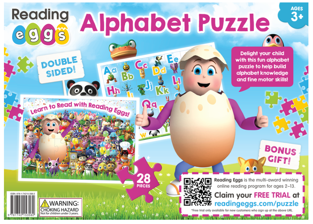 Reading Eggs Alphabet Puzzle