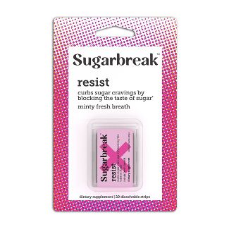 Sugarbreak Resist Adult Vegan Strip to Curb Sugar Cravings